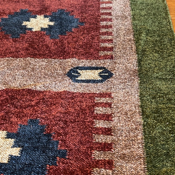 Southwestern High Quality Woven Floor rug Wall Tapestry Aztec Decor - Picture 7 of 8